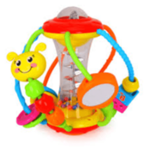 Ball rattle toy